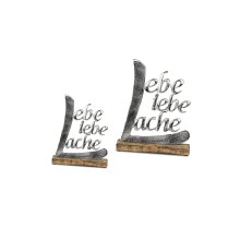 Live, Love | Alu Mango Wood