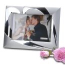 Photo frame heart silver