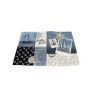 Set de 4 Sailor, patchwork, set de table, env. 32 x 48 cm