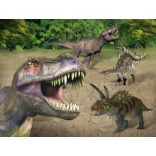 Sæt med 2 3D-bordskånere Dionsaurus