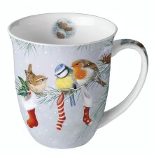 Cup Christmas socks 0.4 l