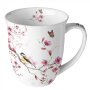 Mug birds and flowers 0.4 l