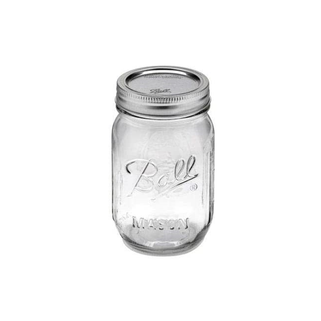 Ball Mason Jar Original Einmachglas 490 ml Regular Mouth Normale Öffnung