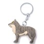 Holz Anhänger Wolf