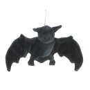 Plüschtier Kuscheltier - Fledermaus pechschwarz