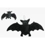 Plush toy cuddly toy - bat pitch black