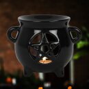 Duftlampe Diffusor "Pentagram" in schwarz