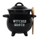 Suppenkessel "Witches Broth" mit Löffel