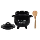 Suppenkessel "Witches Broth" mit Löffel