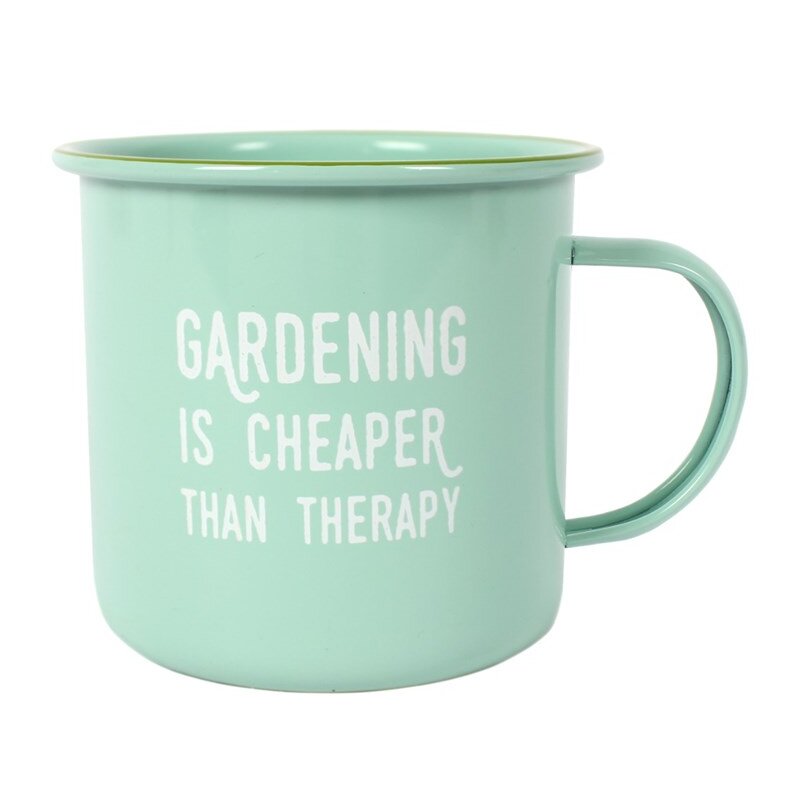 Lustige Tasse für Gartenliebhaber "Gardening Therapy" Benera