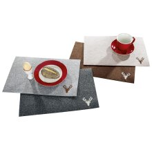 Filz Platzset Hirsch einzeln