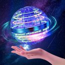 Hoverball Vliegende Bollen Vliegende LED Bal Boemerang Blauw