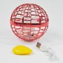 Zweefbal Vliegende Bollen Vliegende LED Bal Boemerang Rood