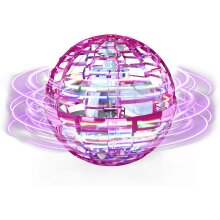 Zweefbal Vliegende Bollen Vliegende LED Bal Boemerang Roze