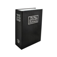 Book safe, approx. 18 × 11.5 × 5.6 cm