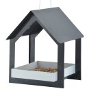 Feeder hanging anthracite / white