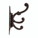 Crochet tournant brun antique S