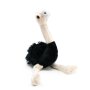 Plush ostrich, approx. 30 cm, polyester, washable