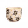 Handbemalter Pflanztopf im mediterranen Stil