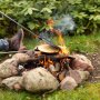 Waffle iron for the campfire