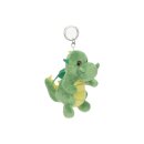 Pendentif peluche dragon vert