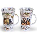 Glencoe Wereld van de Katten mok op porselein, eersteklas...