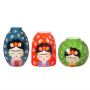 3er Set Blumenvase Frida