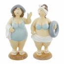 Figurine "Dames de plage", set de 2,...