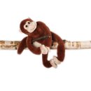 Affe mit flexiblen Armen und Beinen, ca. 40 cm, Polyester