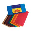 Waxfolie assortiment, 12 kleuren, lichtecht