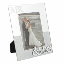 Cadre photo avec paillettes Mr & Mrs