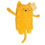 Warmtedier kat, geel, 17 x 26 cm, vulling verwijderbaar...