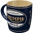 Tasse Triumph Motorcycles en céramique au look rétro, tasse à café pour motards