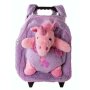 Children trolley with lilac unicorn