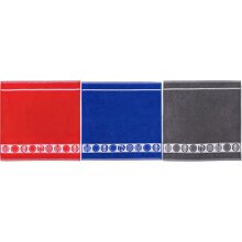BW Küchentuch Frottier "Geschirr" 50x50 Anthrazit