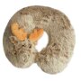 Nackenhörnchen für Kinder Elch beige meliert