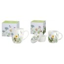 Tasse en porcelaine "Wild Flowers", env. 12,5 x...