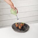 Rubber ball sprayer for precise watering of plants,...