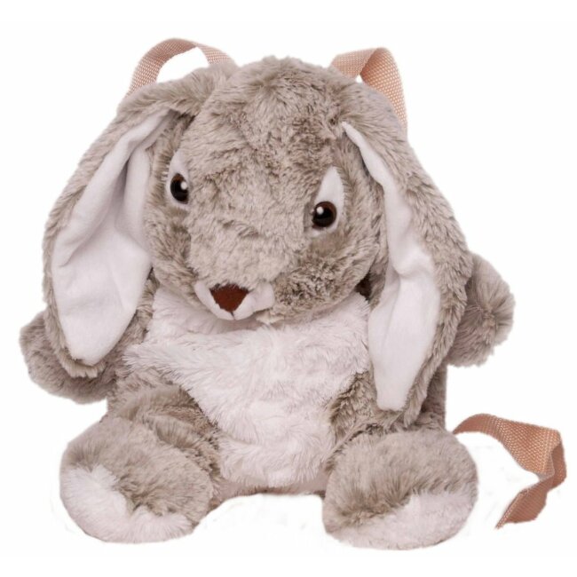 Kinder rugzak Bunny grijs-wit