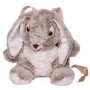 Kids backpack bunny gray white
