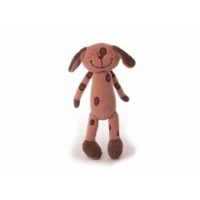 Schlenkerhund Timmy Kuscheltier beige-braun, 32 cm