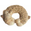 Neck croissant for children dreaming sheep beige mottled,...