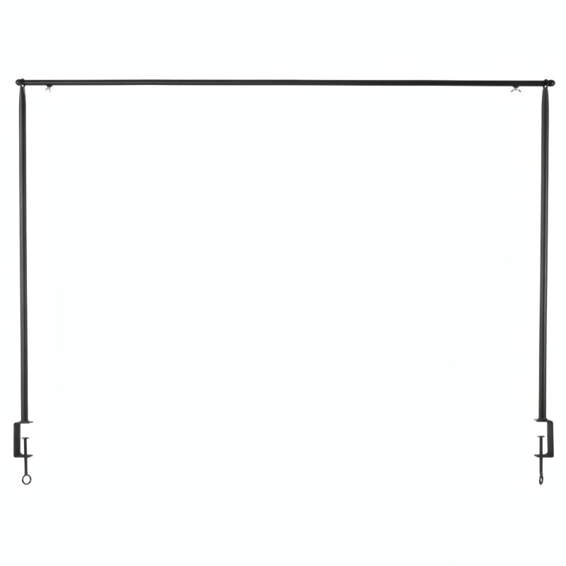 Tisch Dekostange aus Stahl, schwarzes Deko Element für Tische bis 9,7, 21,95 €