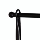 Tisch Dekostange aus Stahl, schwarzes Deko Element für Tische bis 9,7 cm für Hänge Dekor