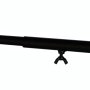 Tisch Dekostange aus Stahl, schwarzes Deko Element für Tische bis 9,7 cm für Hänge Dekor