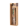 Planting set wood stainless steel with wooden handle
