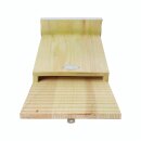 Flagermuskasse i træ til små flagermusarter