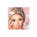 TOPModel Dress me up Face Glitter Queen Malbuch mit 7...