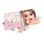 TOPModel Dress me up Face Glitter Queen Malbuch mit 7 Stickerbögen ab 6 Jahren