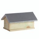 Hummelhaus mit aufklappbaren Dach aus Holz